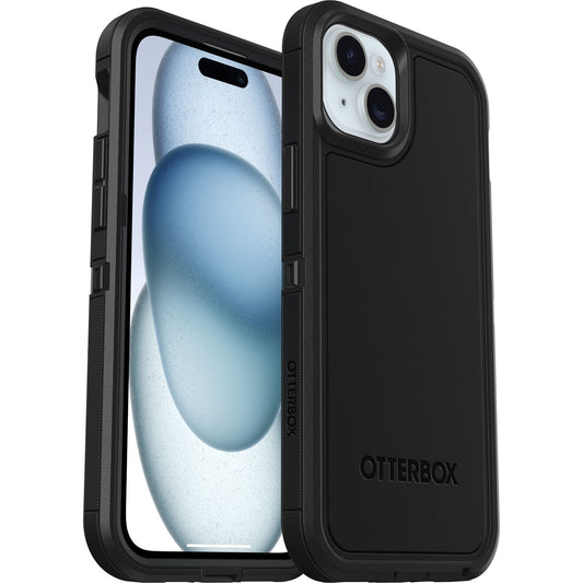 OtterBox Defender XT MagSafe Apple iPhone 15 Plus / iPhone 14 Plus (6.7") Case Black - (77-92961), DROP+ 5X Military Standard, 7 Years Warranty