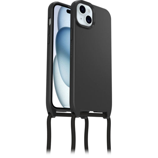 OtterBox React Necklace MagSafe Apple iPhone 15 Plus / iPhone 14 Plus (6.7") Case Black-(77-93581),DROP+ Military Standard,7 Years Warranty