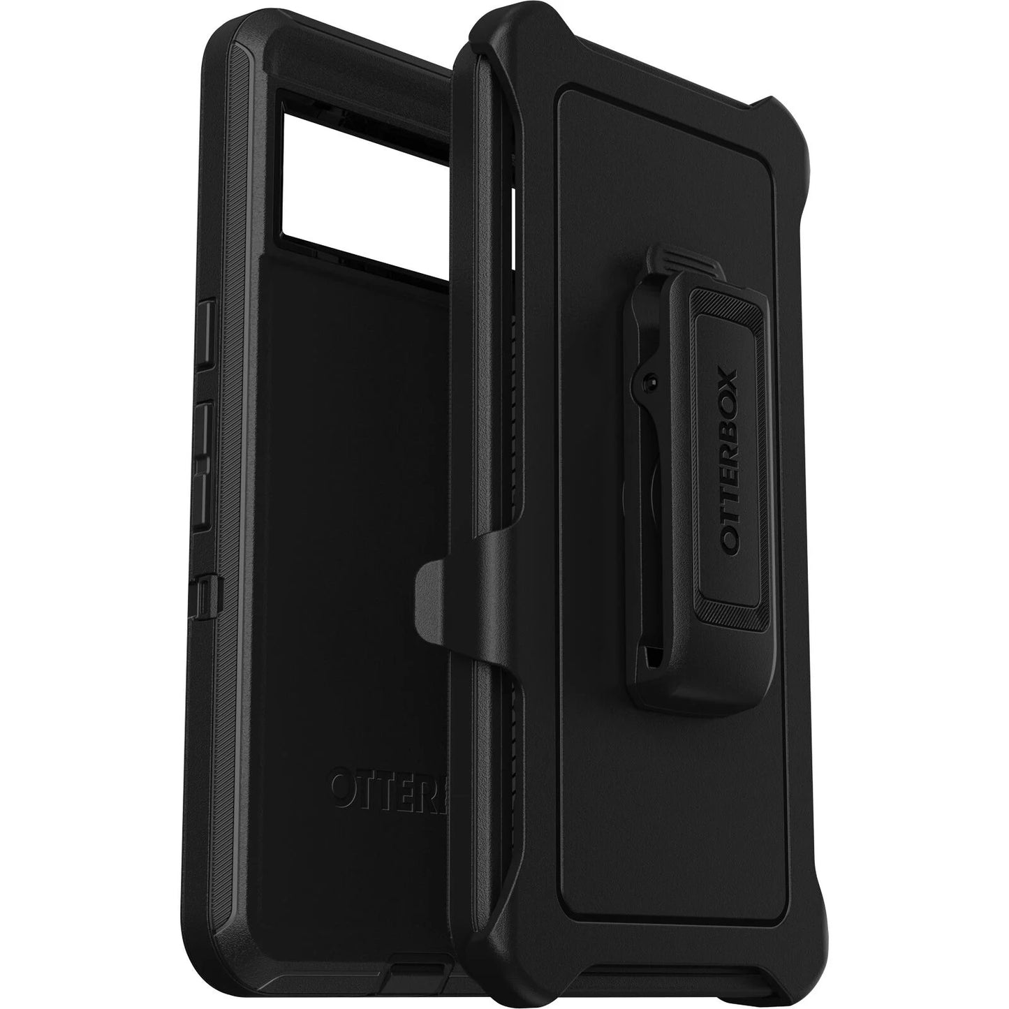 OtterBox Defender Google Pixel 8 Pro (6.7") Case Black - (77-94216), DROP+ 4X Military Standard, Multi-Layer, Included Holster,Rugged,7 Years Warranty