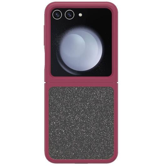 OtterBox Thin Flex Samsung Galaxy Z Flip6 5G (6.7") Case Berry Bliss Pink - (77-95819), Antimicrobial, DROP+ Military Standard, 7 Years Warranty