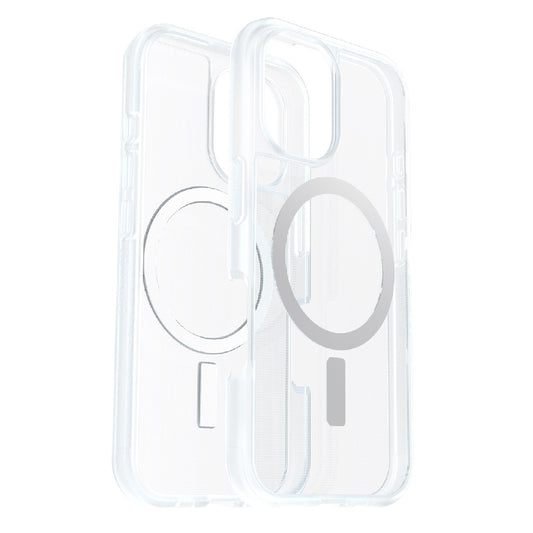 OtterBox React MagSafe Apple iPhone 16 Pro (6.3") Case Clear - (77-96253),DROP+ Military Standard,Hard Case with Soft Grip Edges, 7 Years Warranty