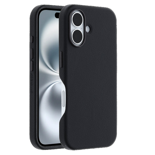 OtterBox Symmetry MagSafe Cactus Leather Apple iPhone 16 Plus (6.7") Case Black-(77-9628),DROP+ 3X Military Standard,Pocket friendly,7 Years Warranty
