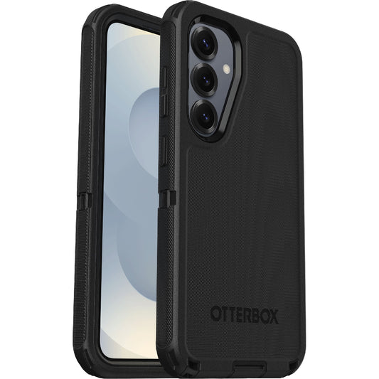 OtterBox Defender Samsung Galaxy S25+ 5G (6.7") Case Black - (77-97418), DROP+ 7X Military Standard,Wireless Charging Compatible,7 Years Warranty