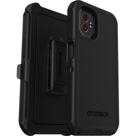 OtterBox Defender Samsung Galaxy XCover7 Pro 5G Case Black - (77-97773), DROP+ 7X Military Standard, Multi-Layer, Port Covers, 7 Years Warranty