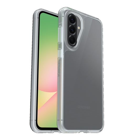 OtterBox React Samsung Galaxy A56 5G (6.7") Case Clear - (77-97796), Antimicrobial, DROP+ Military Standard, Raised Edges, Hard Case, 7 Years Warranty