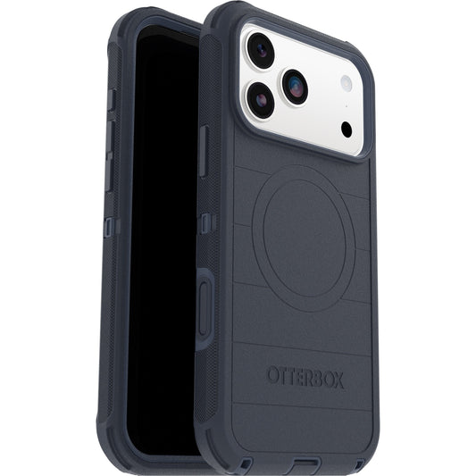 OtterBox Defender Pro MagSafe Apple iPhone 17 Pro Max (6.9") Case Blue Sentiment - (77-98396), DROP+ 7X Military Standard, Tri-Layer, 7 Years Warranty