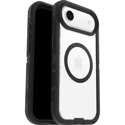 OtterBox Defender Pro XT MagSafe Apple iPhone Air (6.5") Dark Side (Clear / Black) - (77-98498), DROP+ 7X Military Standard, 7 Years Warranty
