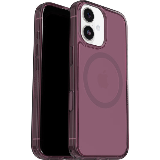 OtterBox Symmetry Clear MagSafe Apple iPhone 17 (6.3") Case Purple Mystery (Clear)-(77-98797),DROP+ 3X Military Standard,Raised Edges,7 Years Warranty