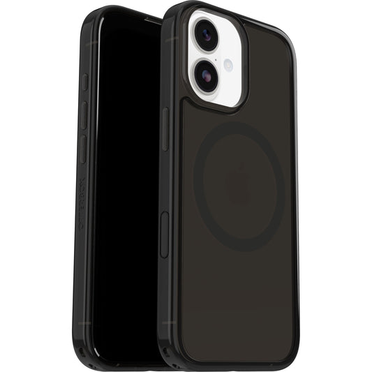 OtterBox Symmetry Clear MagSafe Apple iPhone 17 (6.3") Case Black Mist (Clear/Black) - (77-98801), DROP+ 3X Military Standard,  7 Years Warranty