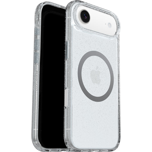 OtterBox Symmetry Clear MagSafe Apple iPhone Air (6.5") Case Stardust 4.0 (Clear) - (77-98813), DROP+ 3X Military Standard, 7 Years Warranty