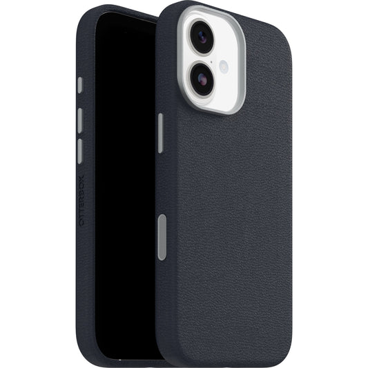 OtterBox Symmetry Cactus Leather MagSafe Apple iPhone 17 (6.3") Case Blue Sentiment - (77-99021), DROP+ 3X Military Standard, 7 Years Warranty