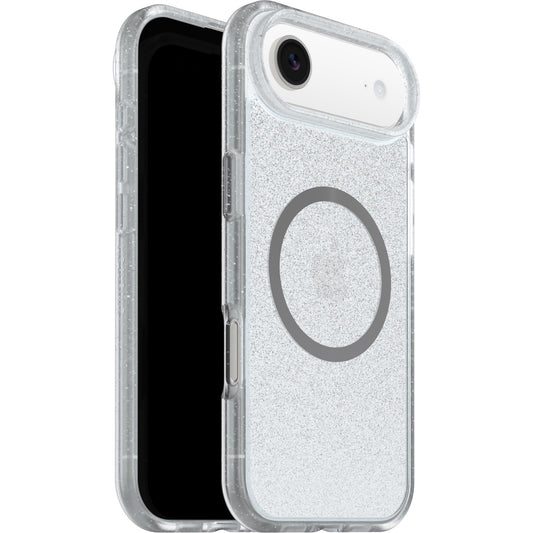 OtterBox React MagSafe Apple iPhone Air (6.5") Case Stardust (Clear Glitter) - (77-99279), DROP+ Military Standard, Raised Edges, 7 Years Warranty