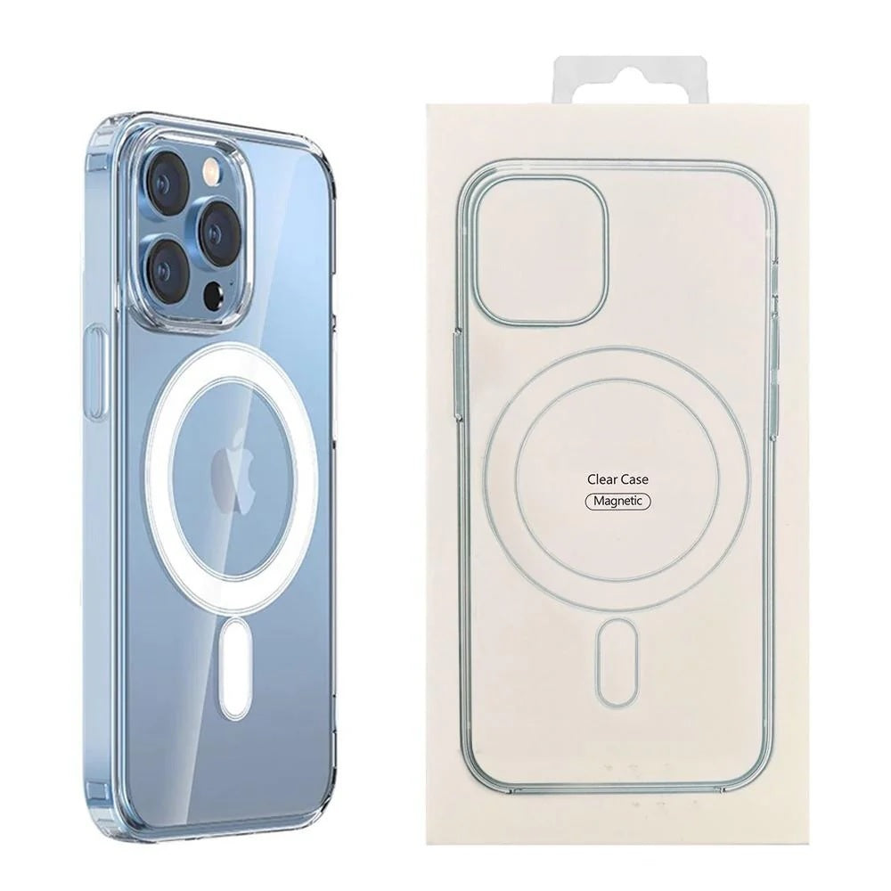 USP Apple iPhone SE (3rd  2nd Gen) and iPhone 8/7 Clear Case with MagSafe - Crystal Clear, 360° Rotating, Scratch Resistant,Durable  Lightweight