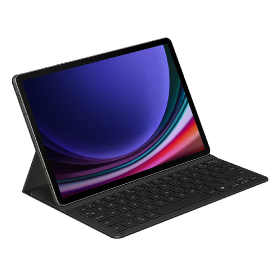Samsung Galaxy Tab S10 FE / Tab S9 / S9 FE Book Cover Keyboard Slim Black - Slim and lightweight, Wireless Sharing, AI Key,1 Year Warranty