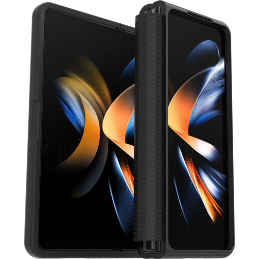 OtterBox Symmetry Flex Samsung Galaxy Z Fold4 5G (7.6") Case Black - (77-90490), Antimicrobial, DROP+ 3X Military Standard, 7 Years Warranty