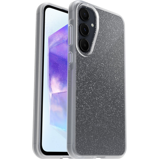 Otterbox React Samsung Galaxy A55 5G (6.6") Case Stardust - (77-95411), Antimicrobial, DROP+ Military Standard, Raised Edges, 7 Years Warranty