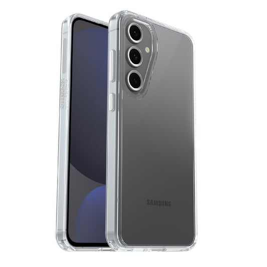 OtterBox Symmetry Clear Samsung Galaxy S24 FE 5G (6.7") Case Clear - (77-97076), Antimicrobial, DROP+ 3X Military Standard, 7 Years Warranty