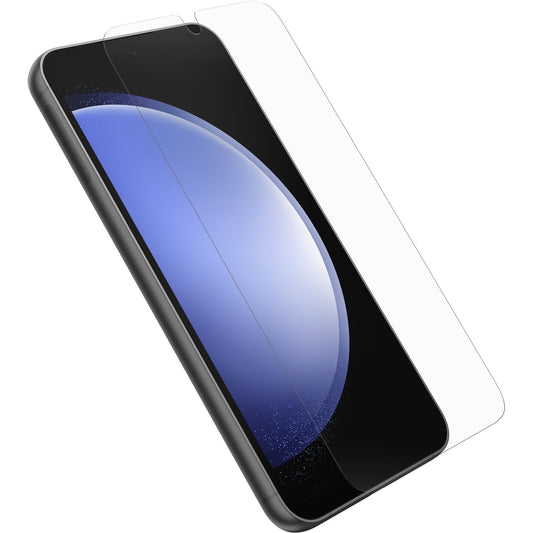 OtterBox Premium Glass Antimicrobial Samsung Galaxy S23 FE (6.4") Screen Protector Clear - (77-94280), DROP+ 3ft Protection, 2 Years Warranty