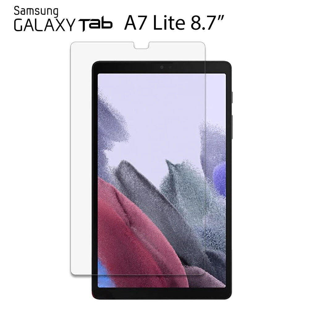 USP Samsung Galaxy Tab A7 Lite (8.7") Tempered Glass Screen Protector : Full Coverage, 9H Hardness, Bubble-free, Anti-fingerprint, Original Touch Feel