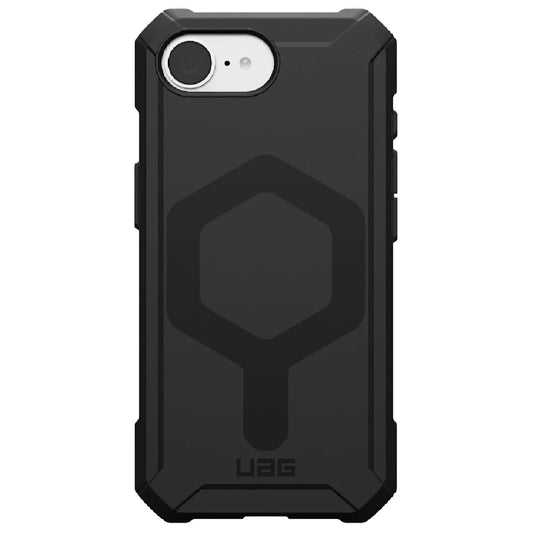 UAG Essential Armor MagSafe iPhone 16E (6.1") Rugged Case - Black (114496114040), 15ft. Drop Protection, Slim, Sleek,Built-in Magnet,10 Years Warranty