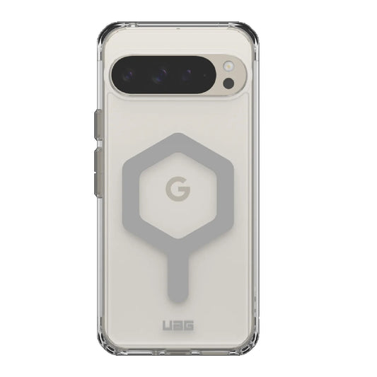 UAG Plyo Pro Google Pixel 9 Pro XL (6.8") Rugged Case - Ice/Silver (614456114333), 16 ft. Drop Protection (4.8M), Air-Soft Corners, 10 Years Warranty