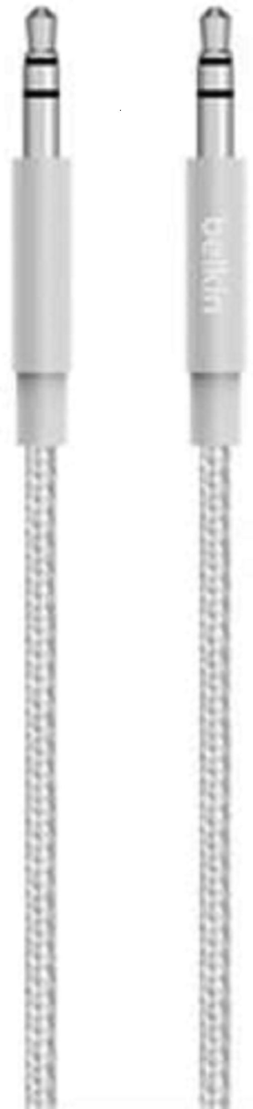 Belkin MIXIT Metallic AUX Cable (1.2M) - Silver (AV10164bt04-SLV), Versatile, Sleek  Stylish, Durable, Easy to Carry, 2 Years Warranty