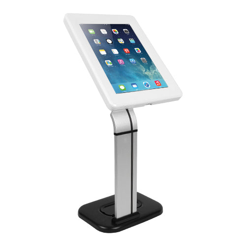 Brateck Anti-theft Countertop Tablet Kiosk Stand with Steel Base Fit Screen Size  9.7”-10.1” 262x261x485mm Anti-theft Lock with a Key (LS)