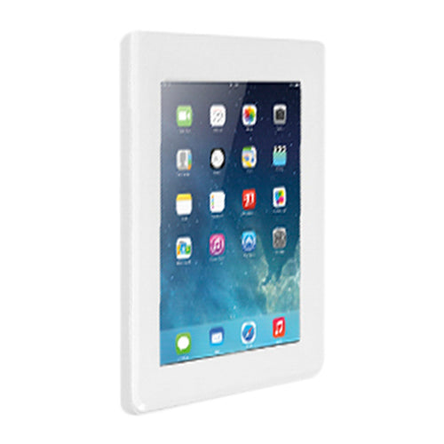 Brateck Plastic Anti-theft Wall Mount Tablet Enclosure  Fit Screen Size  9.7”-10.1” - White 290x222x27mm Anti-theft Lock with a Key (LS)