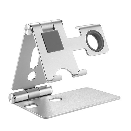 Brateck 2 in 1 Foldable Cell Phone and Smartwatch Stand (?6.5''),Apple Watch Series 5/4/3/2/1,Apple Watch Studio/Hermès/Edition (LS)
