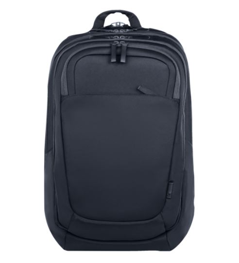 HP Travel Plus 30L 17-inch Laptop Backpack with  Double-coil zipper closing system, with at least 60% post-consumer recycled materials