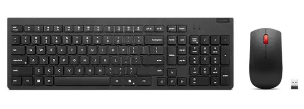 Lenovo Essential Wireless Combo Keyboard  Mouse Gen2 AI - US English