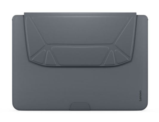 Lenovo Origami 35.6 cm (14") Sleeve case Grey PE bag+belly band Snug fit 14" Notebook Origami-fold design Sustainable RPET inner materials