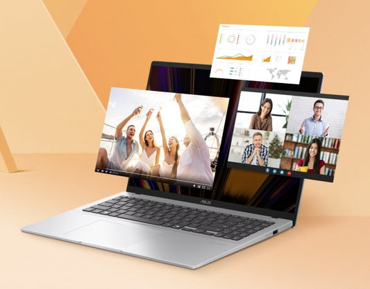 ASUS Vivobook 16" AMD R7 KRACKAN H, WUXGA (1920 x 1200) 16GB, 1TB, Cool Silver, Win11 Home, Numpad, Copilot+ PC notebook