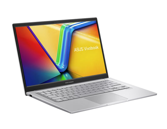 ASUS Vivobook X14 14" Intel I5-1334U 16GB  512G USB-C Windows 11 Pro WIFI 6E USB-C ErgoSense Keyboard Transparent Silver 1.4kg 1yr wty Notebook