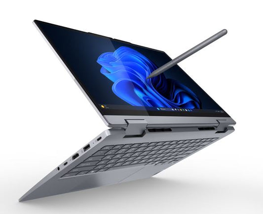 LENOVO ThinkBook 14 Yoga G5 14" WUXGA TOUCH Intel U7-255U 32GB DDR5 512GB SSD Windows 11 PRO Intel Graphics Thunderbolt Fingerprint 1YR OS 1.6kg ~i5