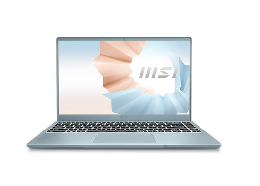 MSI Modern Series Notebook 14" FHD Raptor Lake i7-1355U DDR IV 8GB*2 (3200MHz) 512GB SSD Windows11 Home Plus Iris Xe Graphics