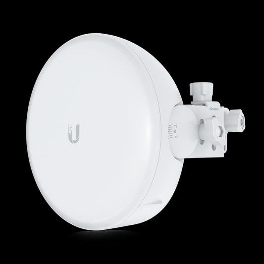 Ubiquiti 60GHz AirMax GigaBeam Plus Radio, Low Latency 1.5+ Gbps Throughput, Up to 1.5km Distance,35 dBi Antenna Gain, Integrated Reflector