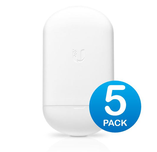 Ubiquiti NanoStationAC - 5GHz airMax AC Radio - 5 Pack?450+ Mbps Throughput,