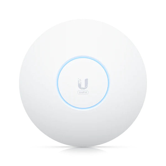 Ubiquiti UniFi U6-Enterprise WiFi 6E 4x4 MIMO PoE+ Access Point,140m Coverage,600+ Device2.5GbE Uplink, Ceiling Mount,For High-Density