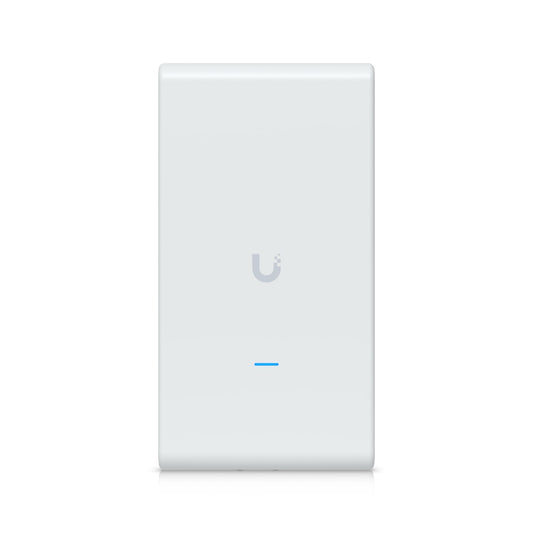 Ubiquiti U6 Mesh ProIndoor/Outdoor WiFi 6 AP,4 Spatial Stream,An Integrated Super Antenna Gigabit Passthrough Port,PoE Power,185 m² Coverage