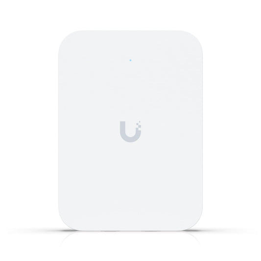Ubiquiti U7 In-Wall, Wall-mounted WiFi? 7 AP,4 Spatial Streams,Integrated 2.5 GbE PoE Switch, For Hospitality,115 m² Coverage, PoE/PoE+ Power