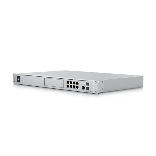 Ubiquiti Dream Machine Special Edition, Enterprise-grade, UniFi OS Console, All-In-One Unifi Solution, 8x GbE PoE RJ45 Ports, 3.5" HDD Bay