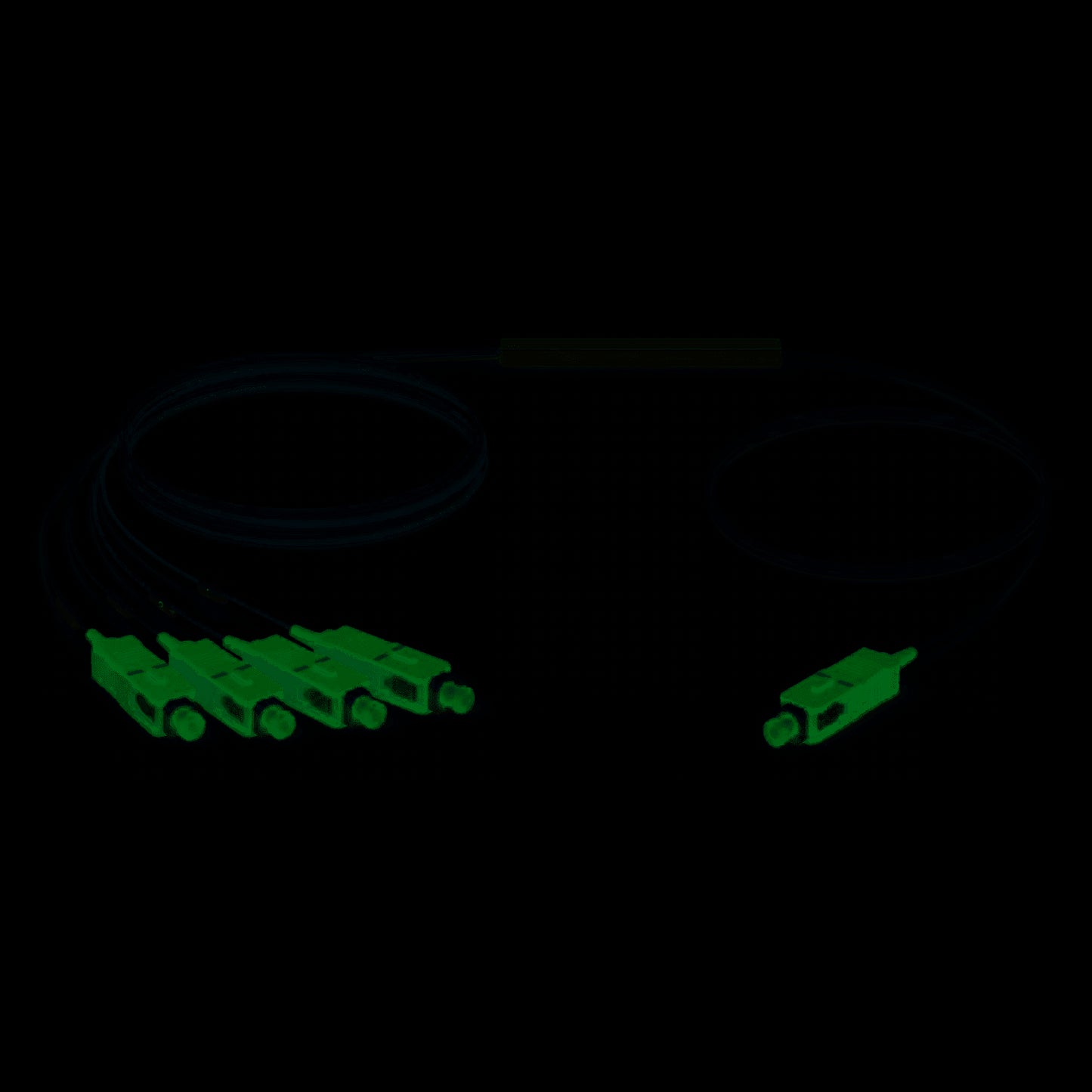 Ubiquiti UFiber Gigabit Passive Optical Network Splitter 1:4, For Use With UFiber OLT Solutions, Terminated With SC/APC Connector,