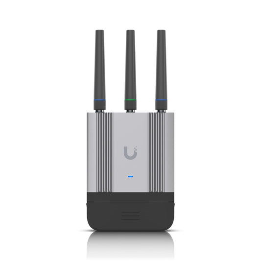 Ubiquiti Mobile Router Industrial, Compact Ruggedized LTE Cat 4 Mobile WiFi Router Designed For Indoor/Outdoor loT Applications