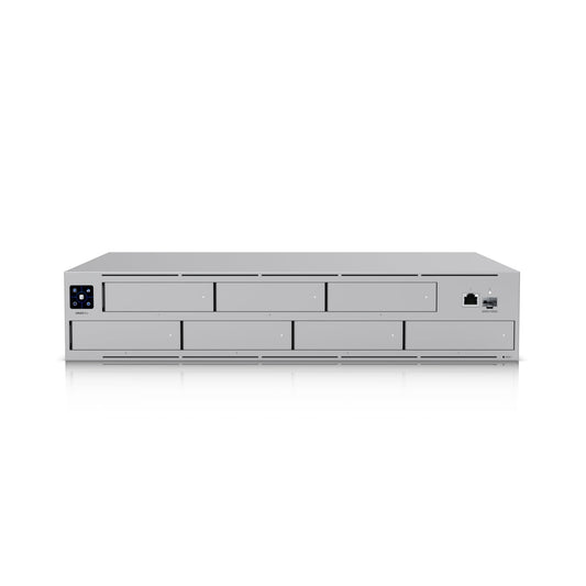 Ubiquiti UNAS Pro 2U Rack-mount NAS, (7) 2.5/3.5" Drive Bays 10 Gbps Performance Designed For Large-scale File Storage  Sharing
