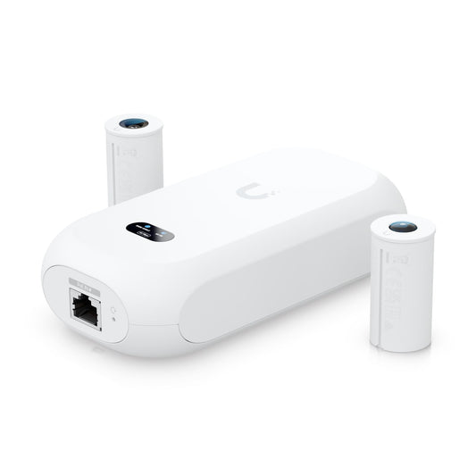 Ubiquiti Camera 8MP Wide Angle Lens (97.5? H), 12MP Fisheye 360? Lens, Colour LCM Display For Device Status Monitoring