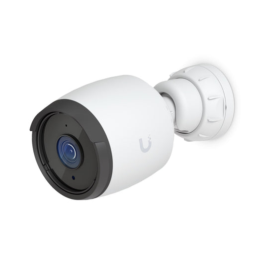 Ubiquiti G6 Bullet White, All-weather 4K PoE Camera,With a 1/1.8" 8MP Image Sensor,Multi-TOPs AI Engine,Long-range IR Night Vision 30 m,IP66,