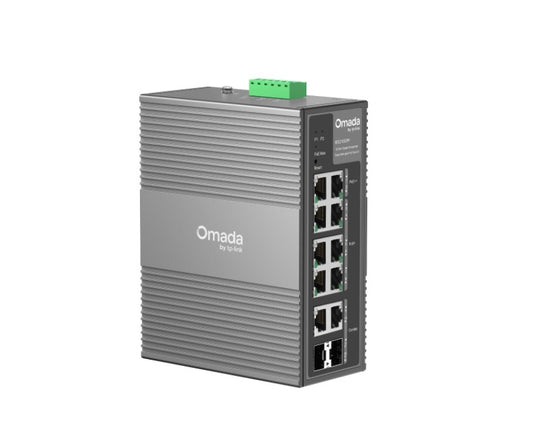 TP-Link IES210GPP Omada 10-Port Gigabit Industrial Easy Managed Switch with 6-Port PoE+ and 2-Port PoE++