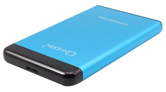 Oxhorn USB 3.0 USAP 2.5? SATA HDD SSD Enclosure BlueUSB3.0 Cable (included) 2YR WTY
