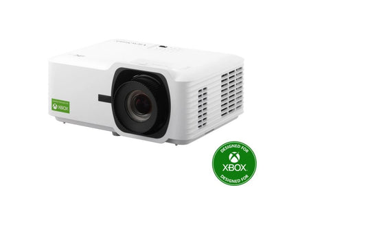 ViewSonic LX700-4K Laser True 4K 3rd Gen Long throw, Xbox 1440 @ 120hz. 3,500 Lumens, 0.56 DMD Chip. 1.36 Optical Zoom. Image Size: 30"-300" Projector